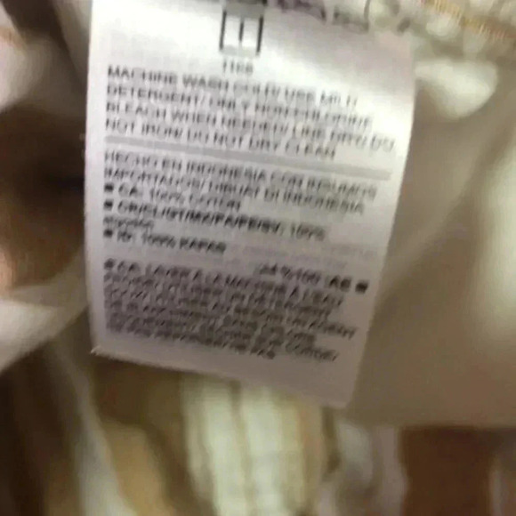 Old navy‎ plus size 4X khaki and white soft pull on shorts - Picture 4 of 6